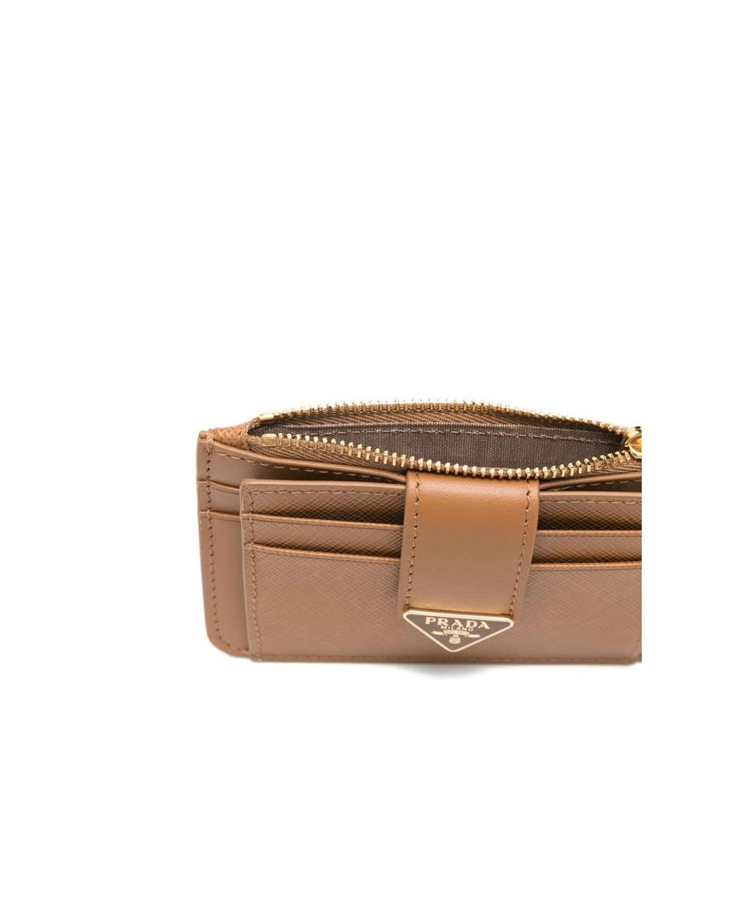 Prada Natural Neutrals Wallets & Purses