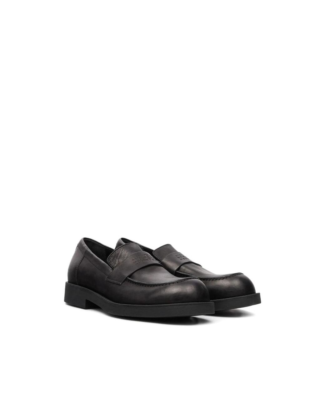 MM6 by Maison Margiela Black City Biker Loafers for men
