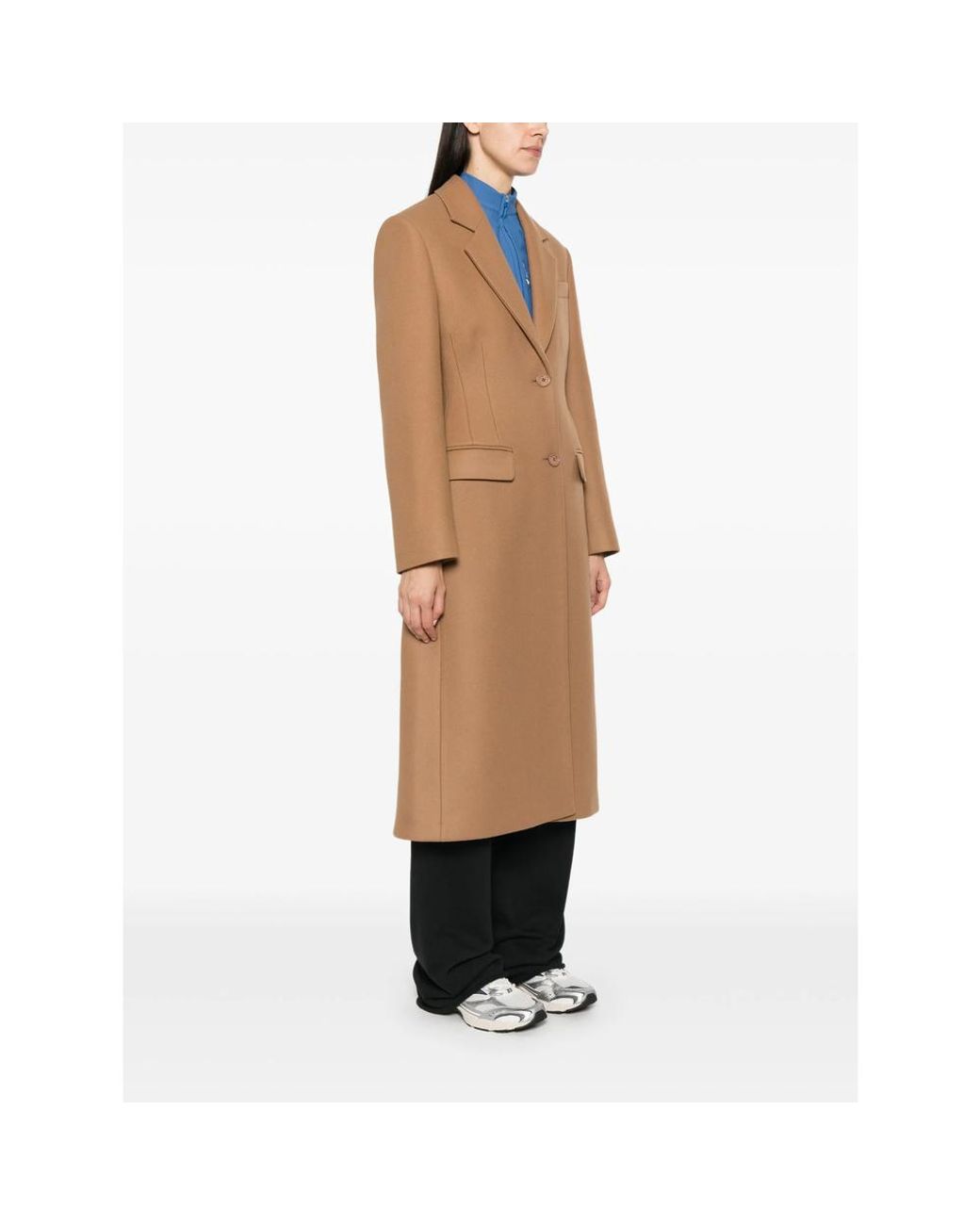 Balenciaga Brown Neutrals Coats