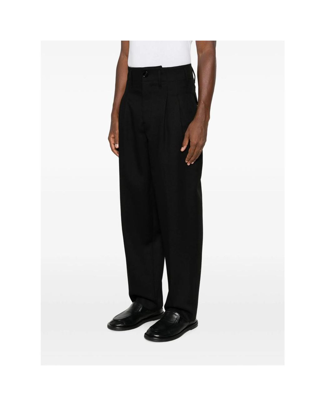 AMI Black Trousers for men