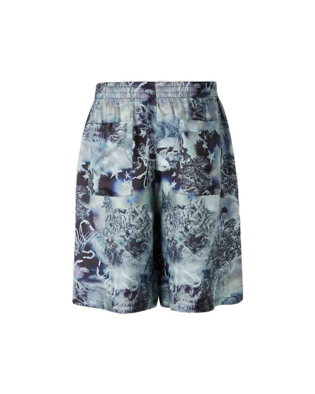 Off-White c/o Virgil Abloh Blue Shorts for men
