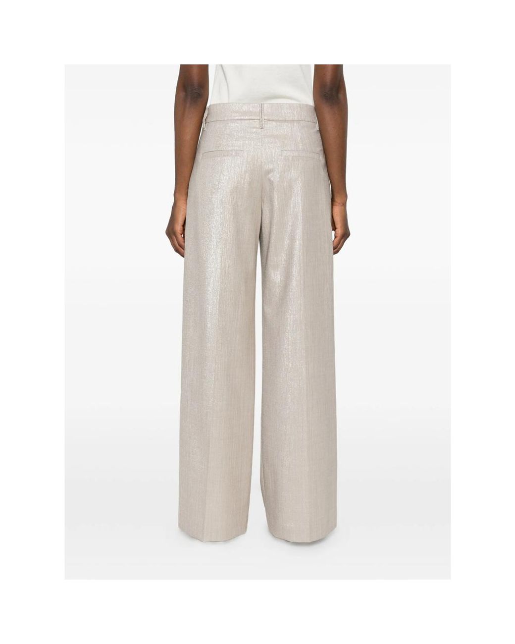 Brunello Cucinelli Natural Neutrals Trousers