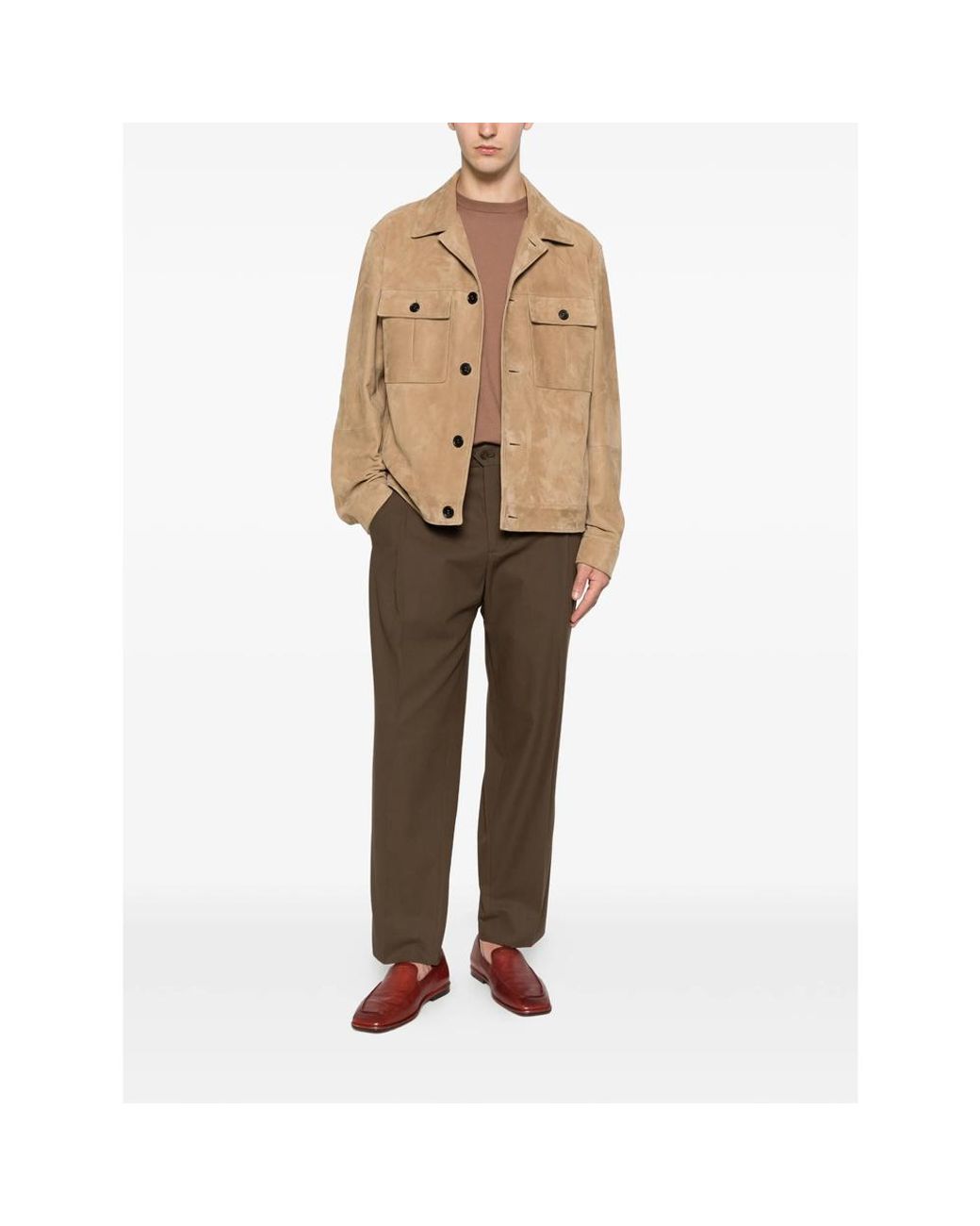 Zegna Natural Neutrals Jackets for men