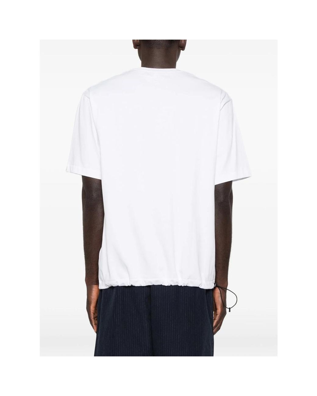 A Bathing Ape White T-Shirt With Graphic Print for men
