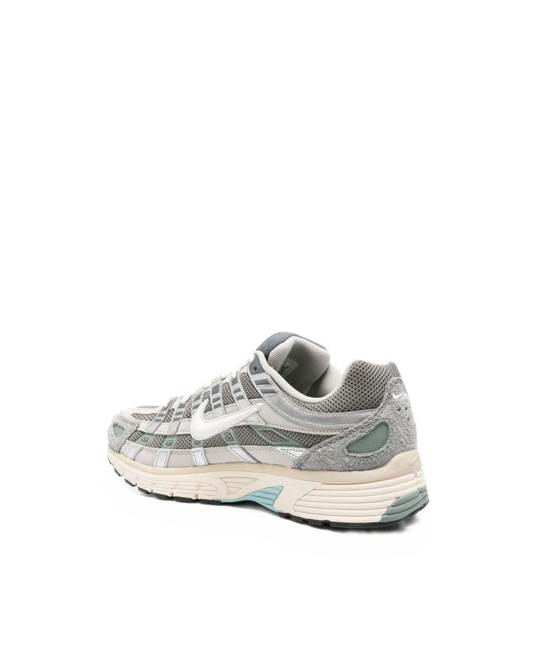 Nike White P-6000 Panelled Sneakers for men