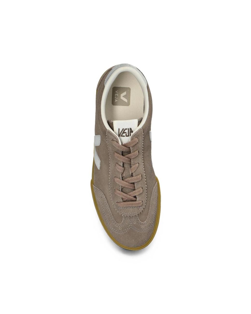 Veja Brown Volley Suede Moonrock Sneakers