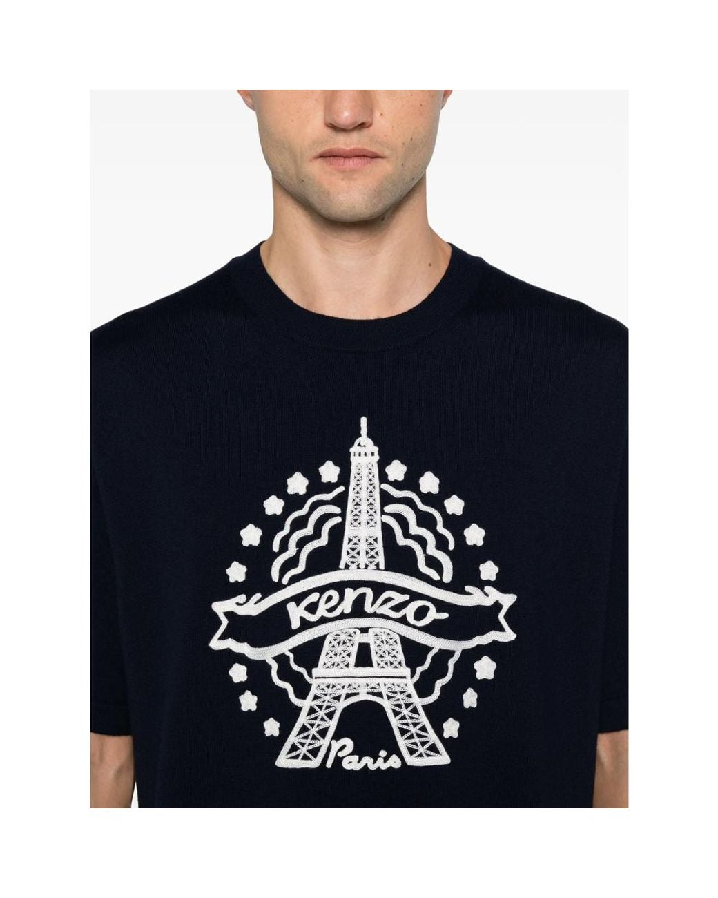 KENZO Blue T-Shirts & Vests for men