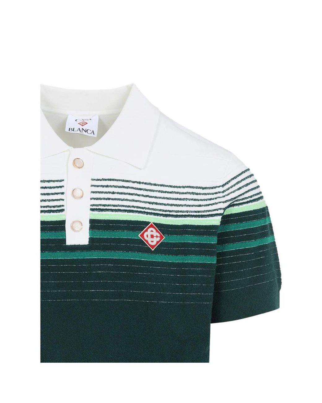 Casablanca Green Polo Shirts for men