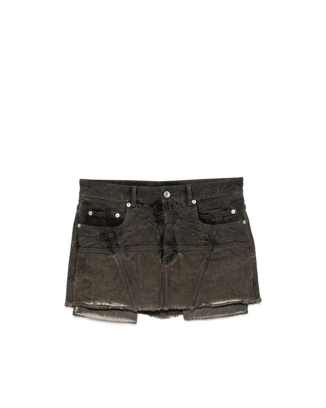 Rick Owens Black Drkshdw Skirts