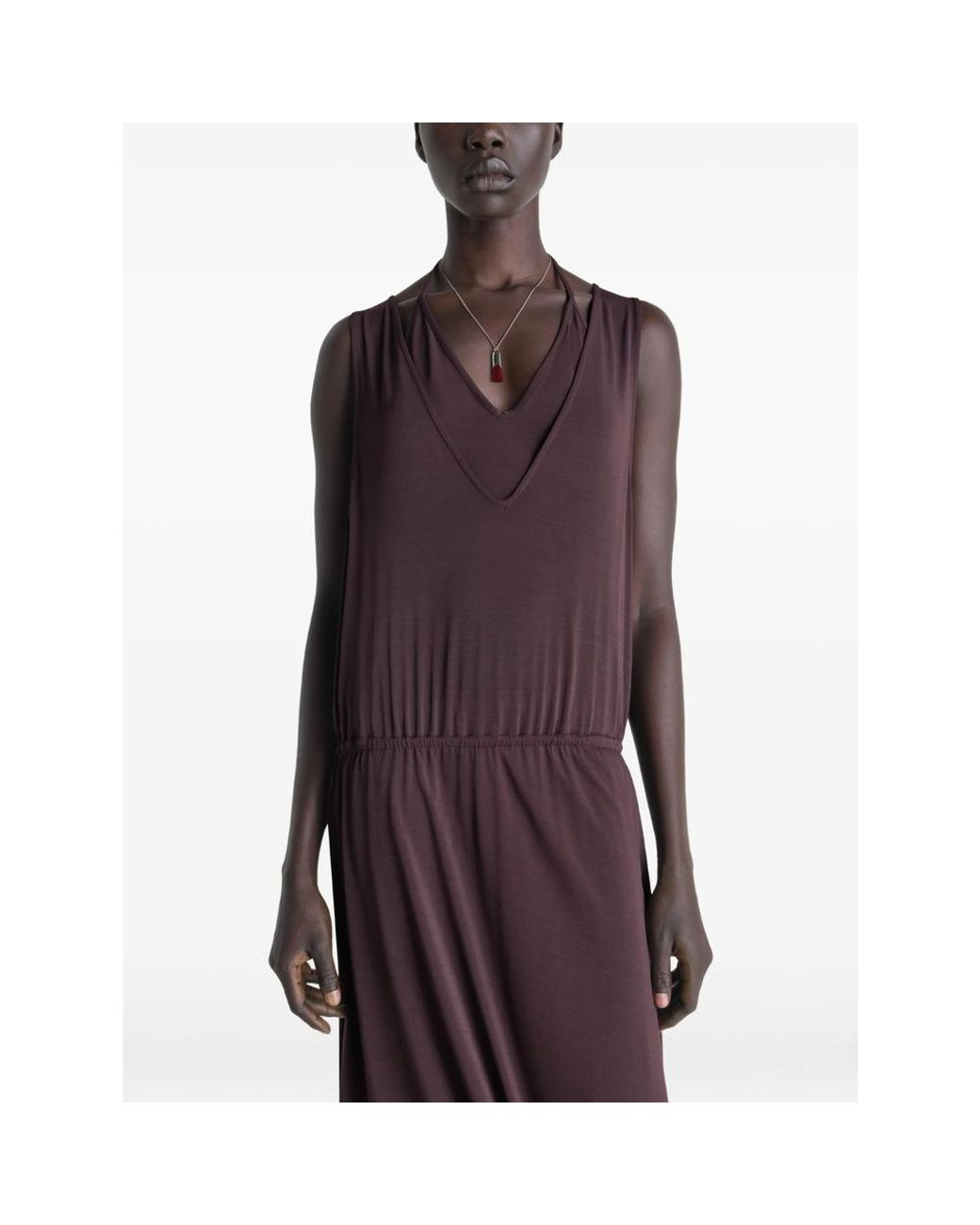 Lemaire Purple Dresses