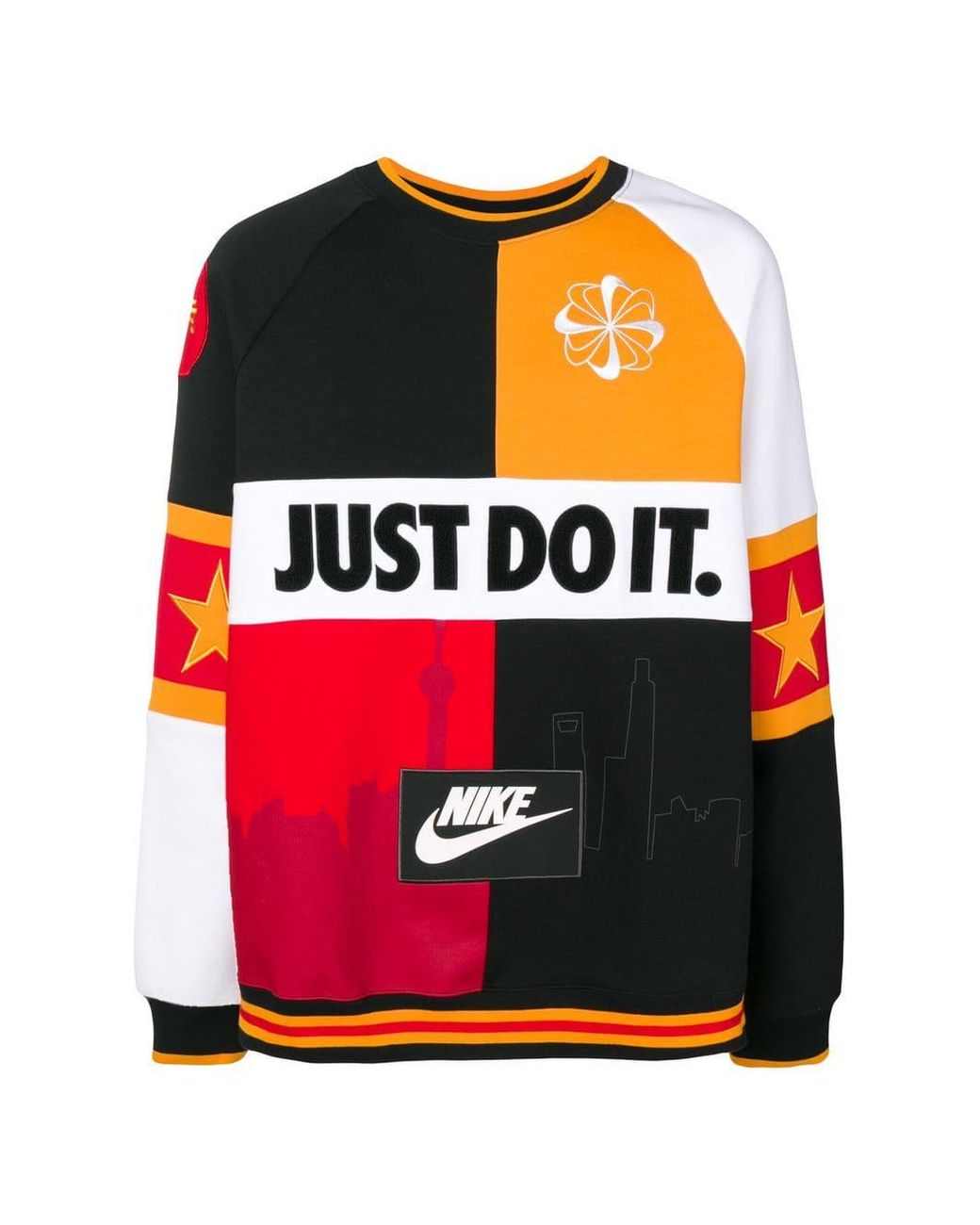 nike black sweat shirt