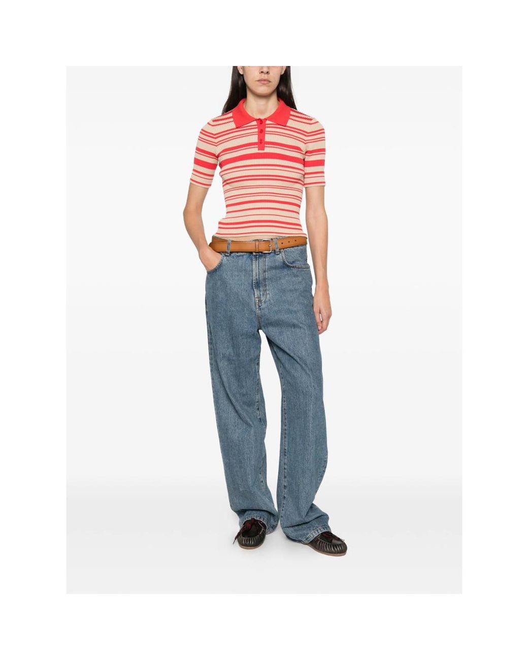 Axel Arigato Red Neutrals Tops