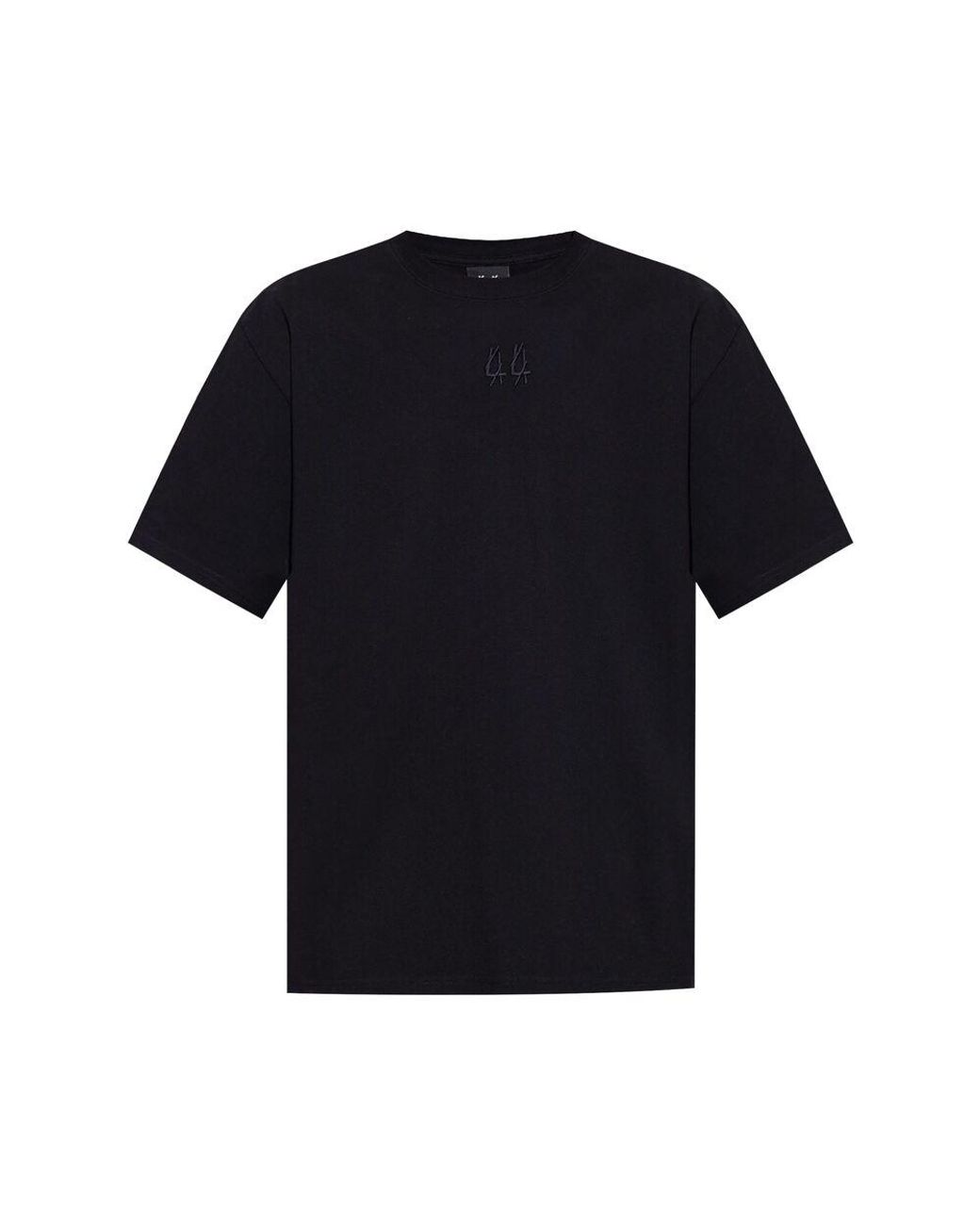 44 Label Group Black Cotton T Shirts for men