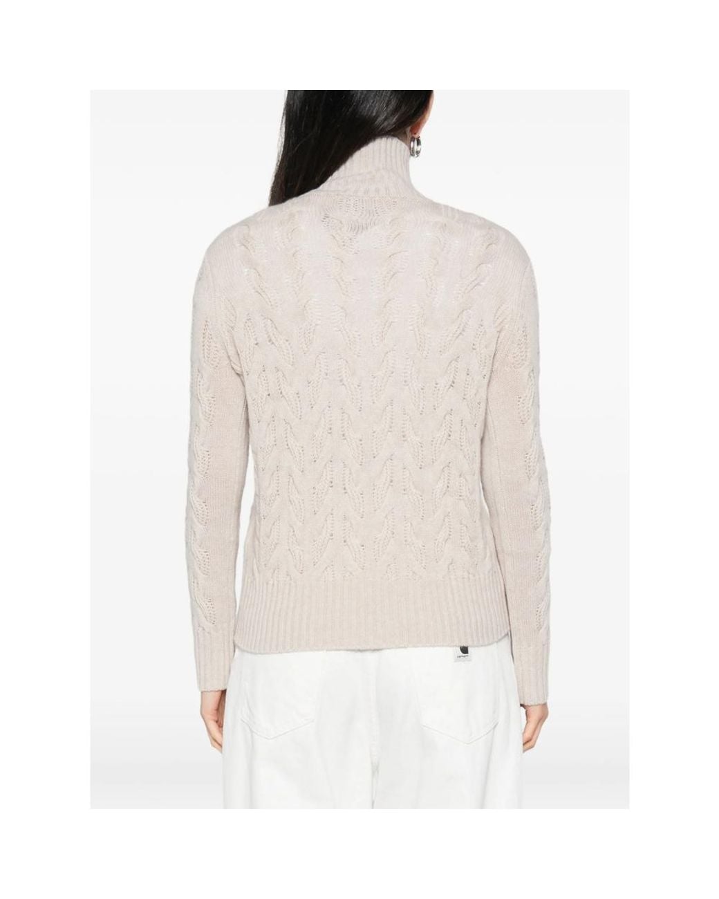 Max Mara White Neutrals Knitwear
