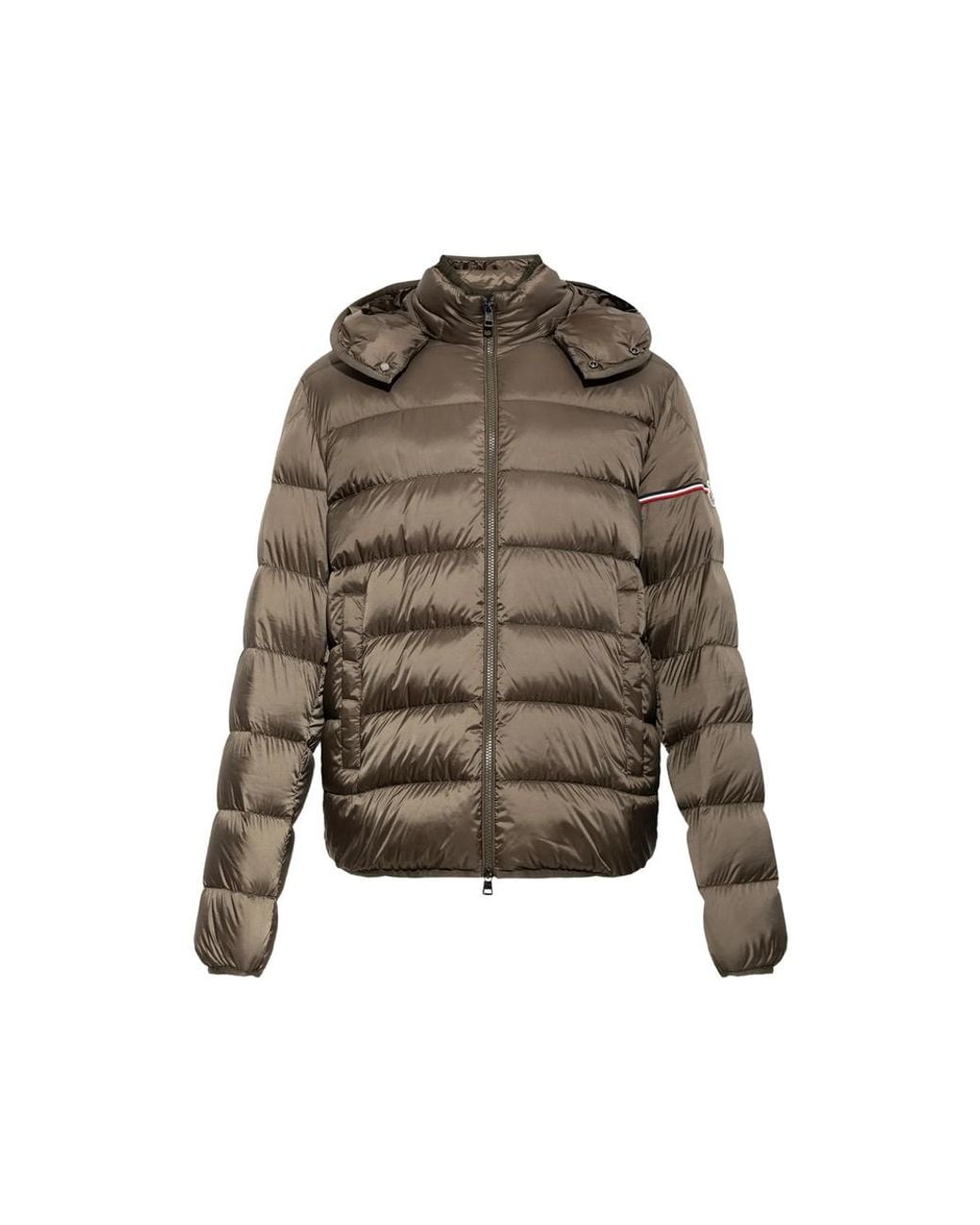 Moncler Green Ravenlock Hooded Down Jacket for men