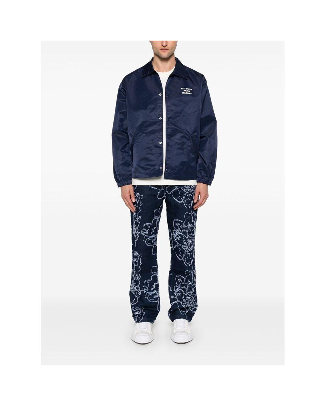 Drole de Monsieur Blue Outerwears for men