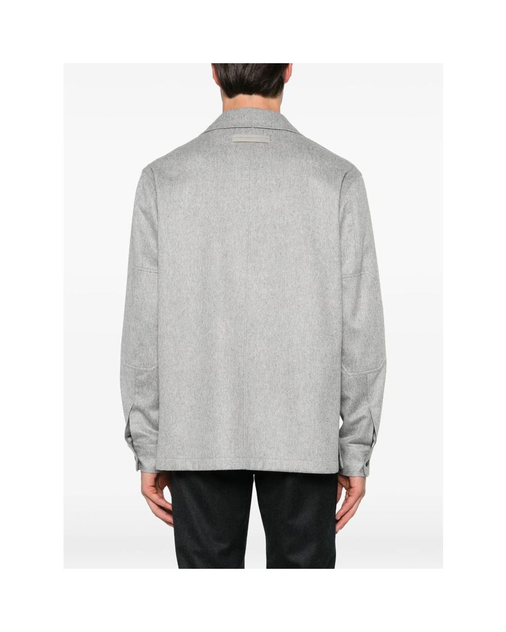 Zegna Gray Jackets for men