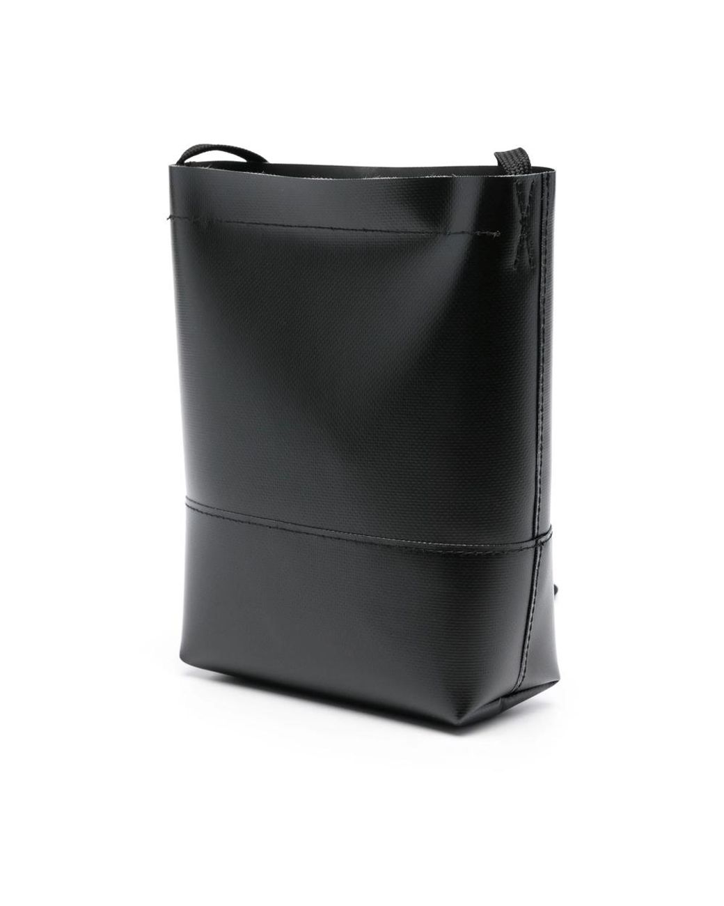 Marni Black Logo-Print Crossbody Bag