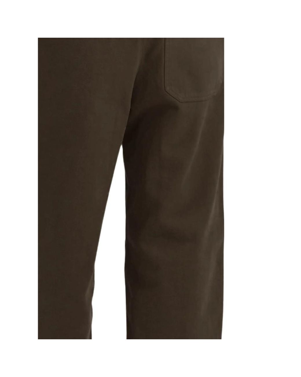 A.P.C. Brown A. P.C. Vincent Drawstring Trousers for men
