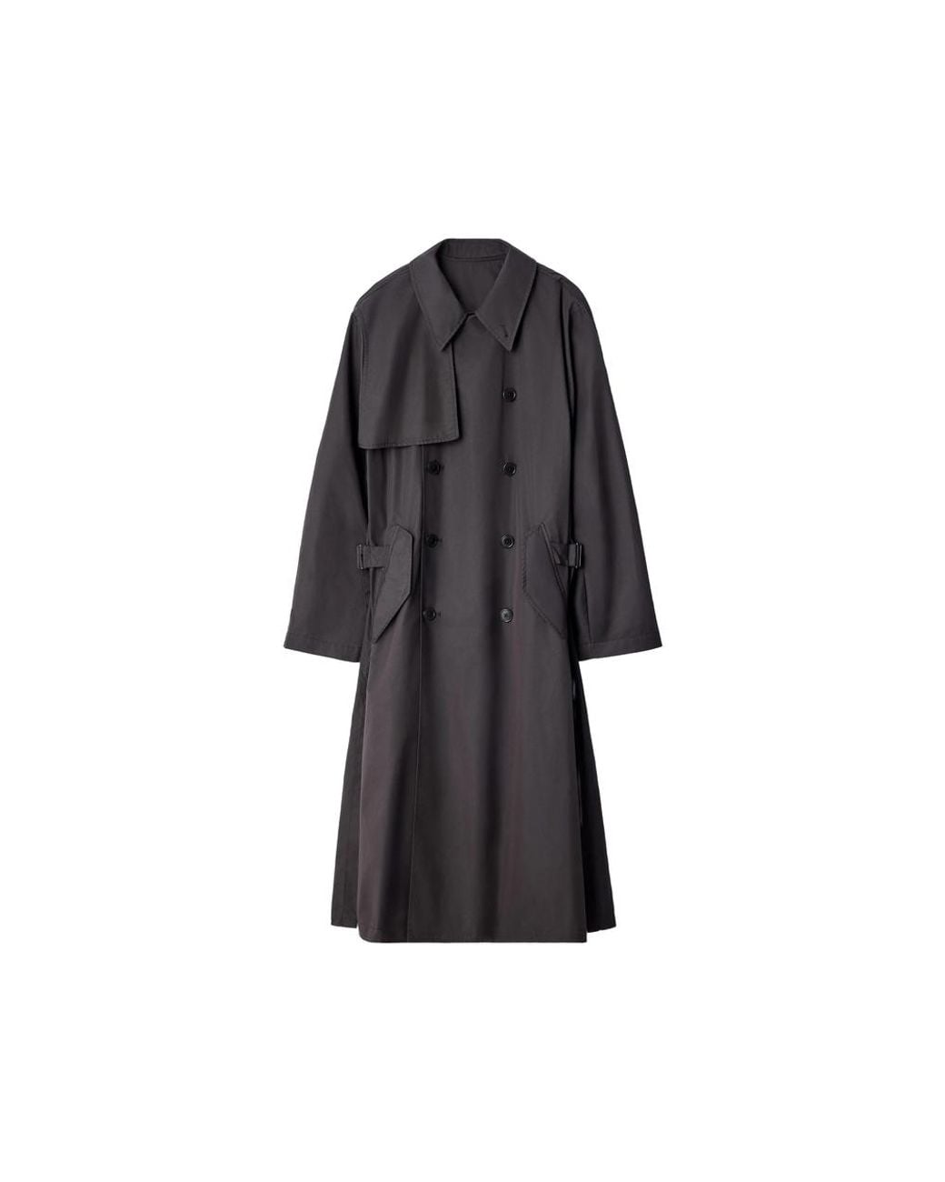 Lemaire Black Light Trench Coat for men