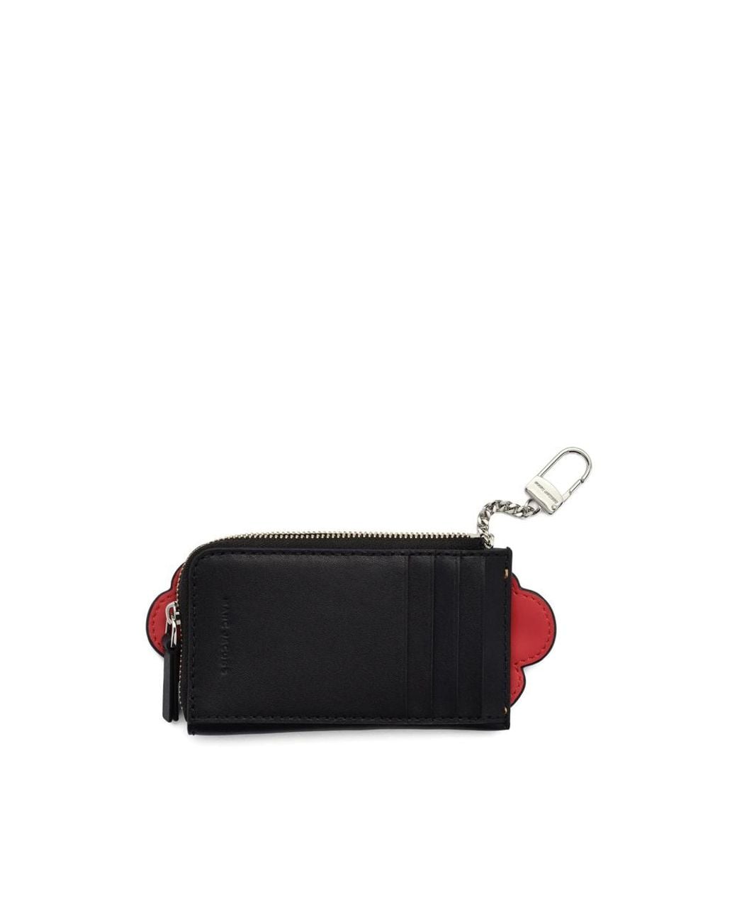 Marc Jacobs Orange Leather Wallet Hot Dog Motif
