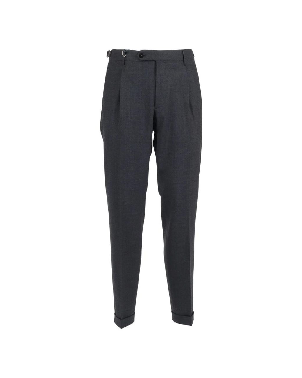 Berwich Gray Morello Elax Tailored Trousers for men