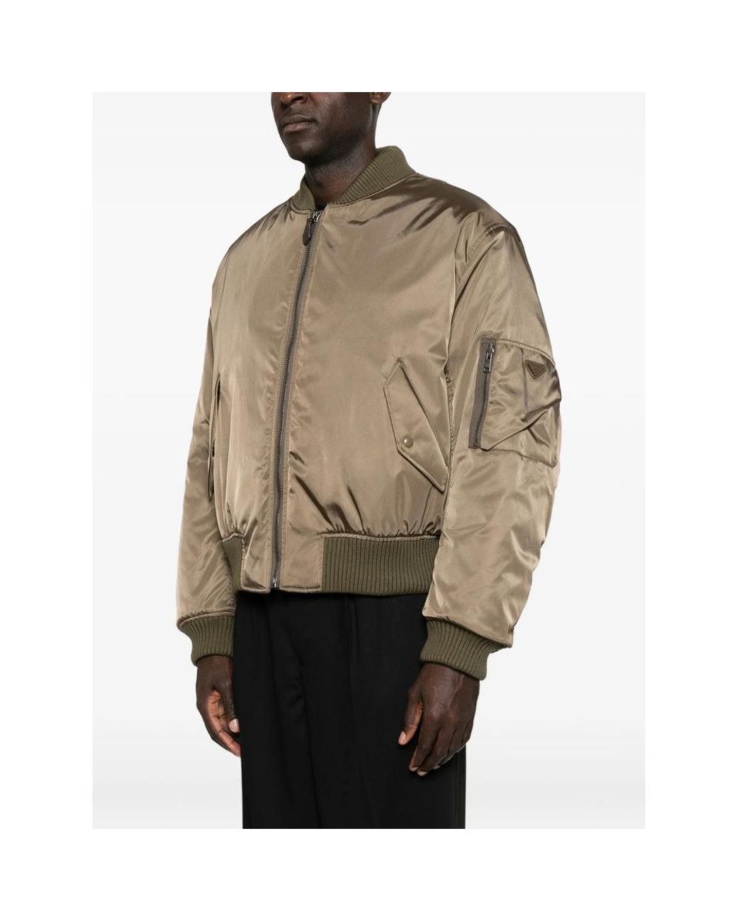 Prada Brown Bomber Jacket for men