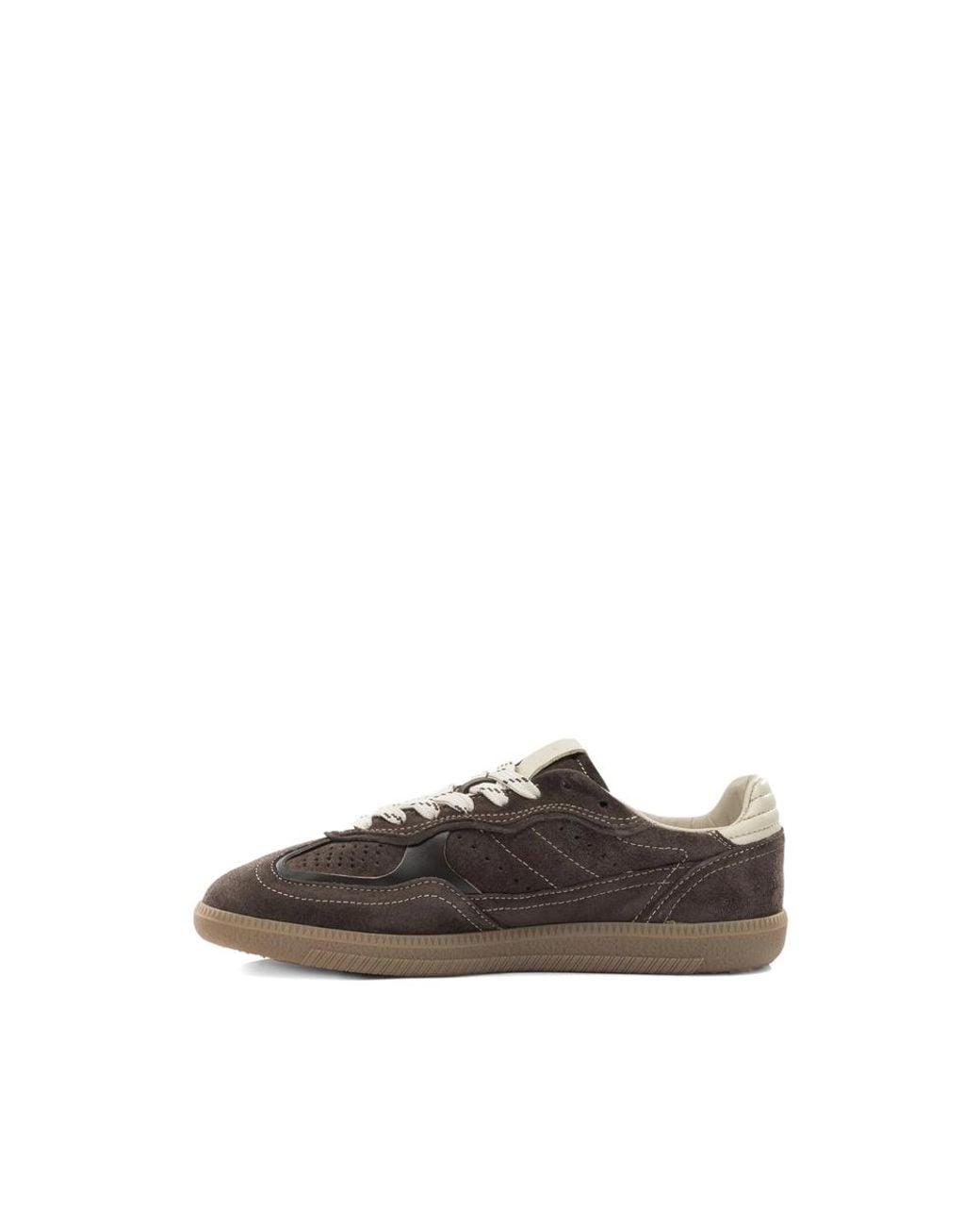 Alohas Brown Tb.490 Suede Panelled Sneakers