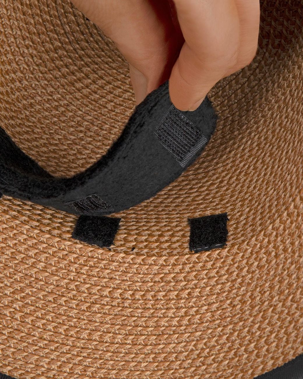 Eric Javits White Luxury Squishee Straw Visor, Adjustable Fit, Upf Rated, 4