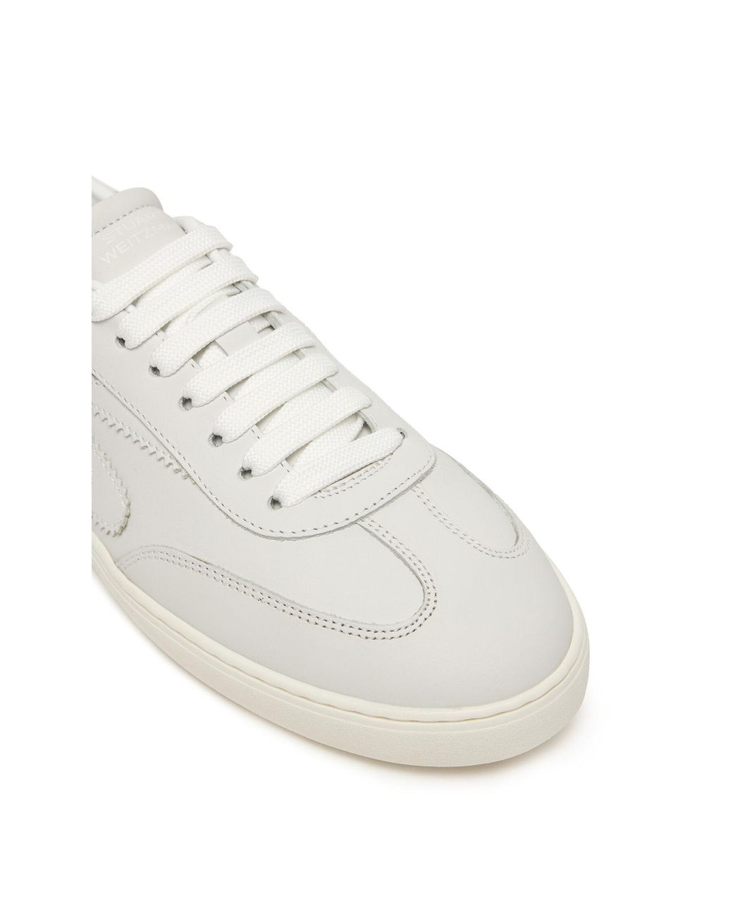 Stuart Weitzman White Sneakers Runaround Sl059
