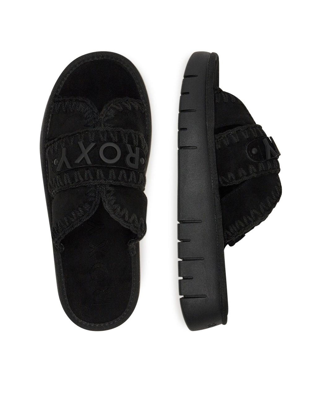 Roxy Black Pantoletten Hy62277-5