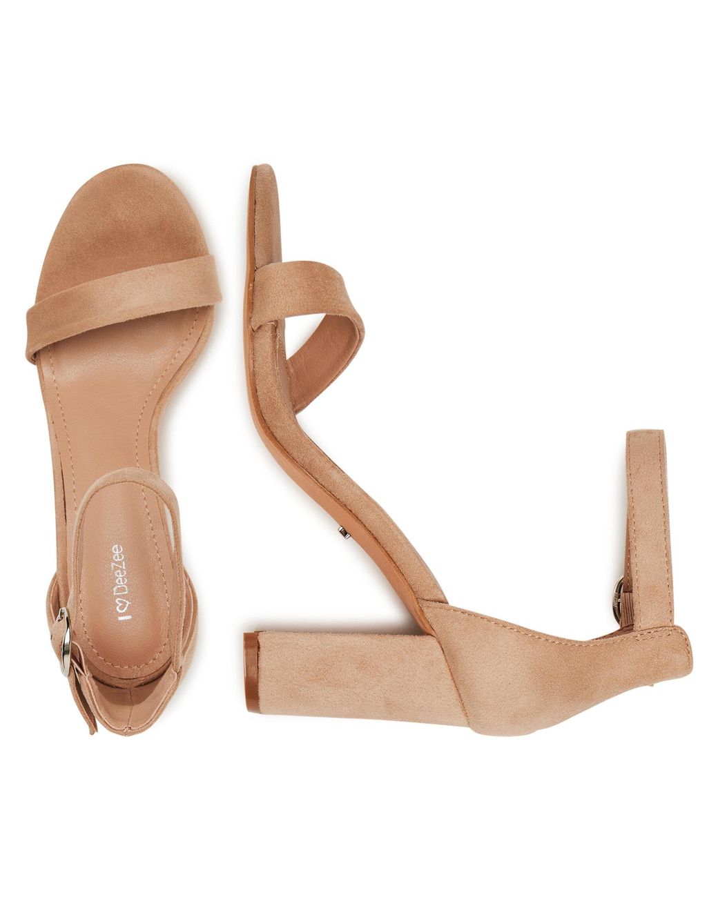 DeeZee White Sandalen E3611-1A