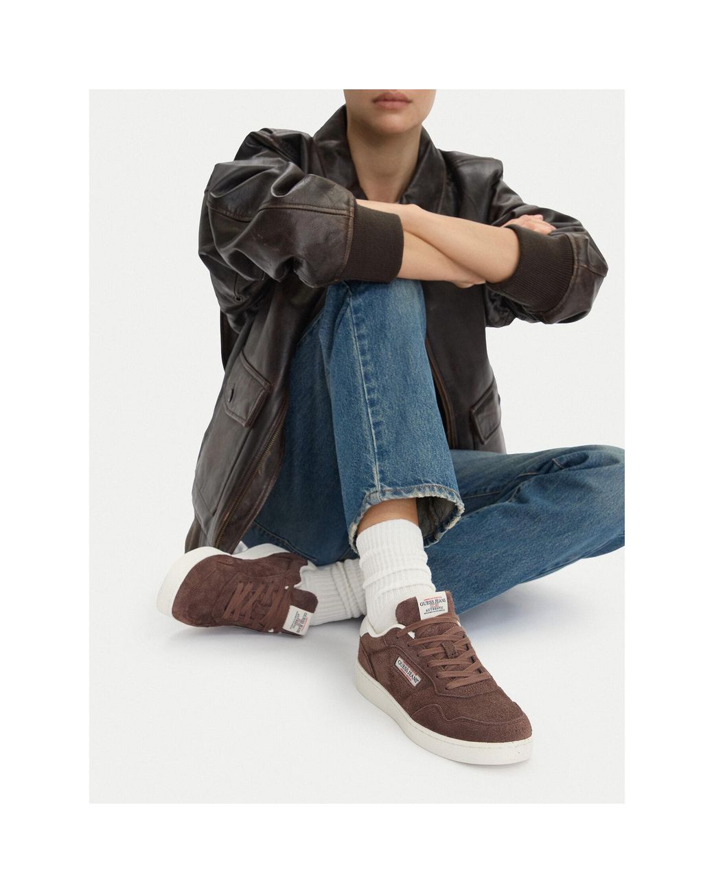 Guess Brown Sneakers Eo-Xl250041