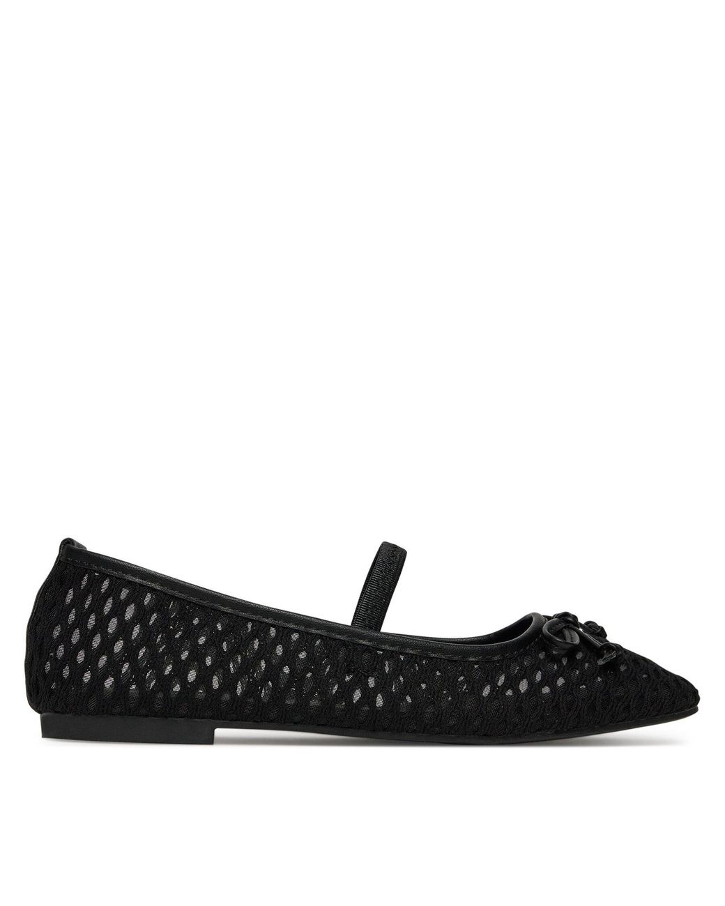 DeeZee Black Ballerinas 9-11-A