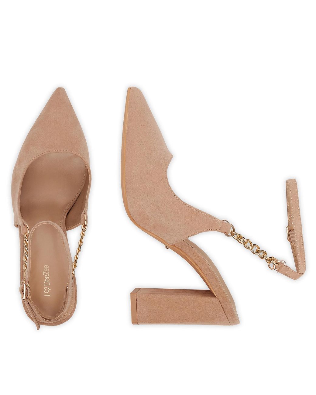 DeeZee White Pumps Ht368-1