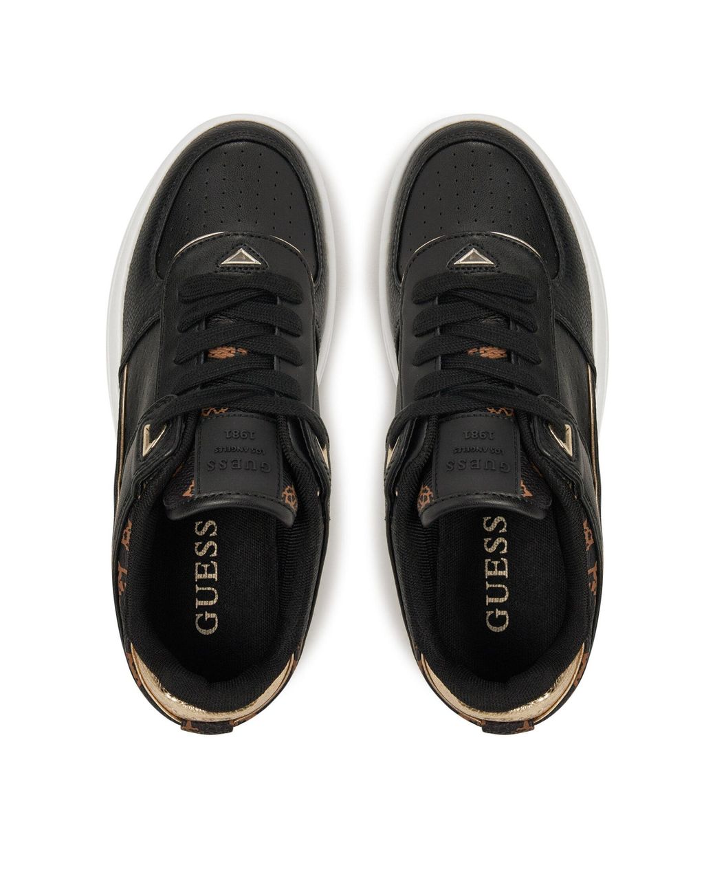 Guess Black Sneakers Flprid Ele12