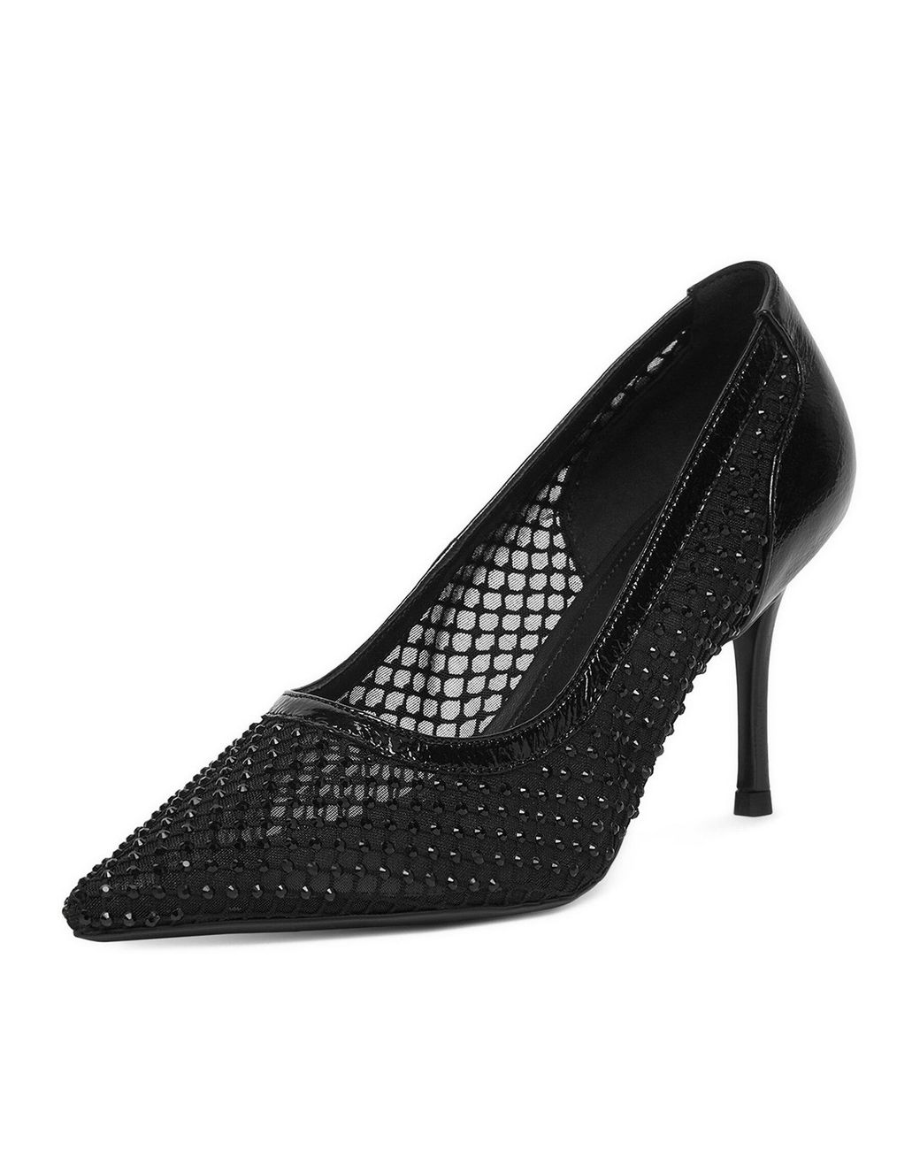 EVA MINGE Black High Heels Eo-Lorel-V2019-1-2