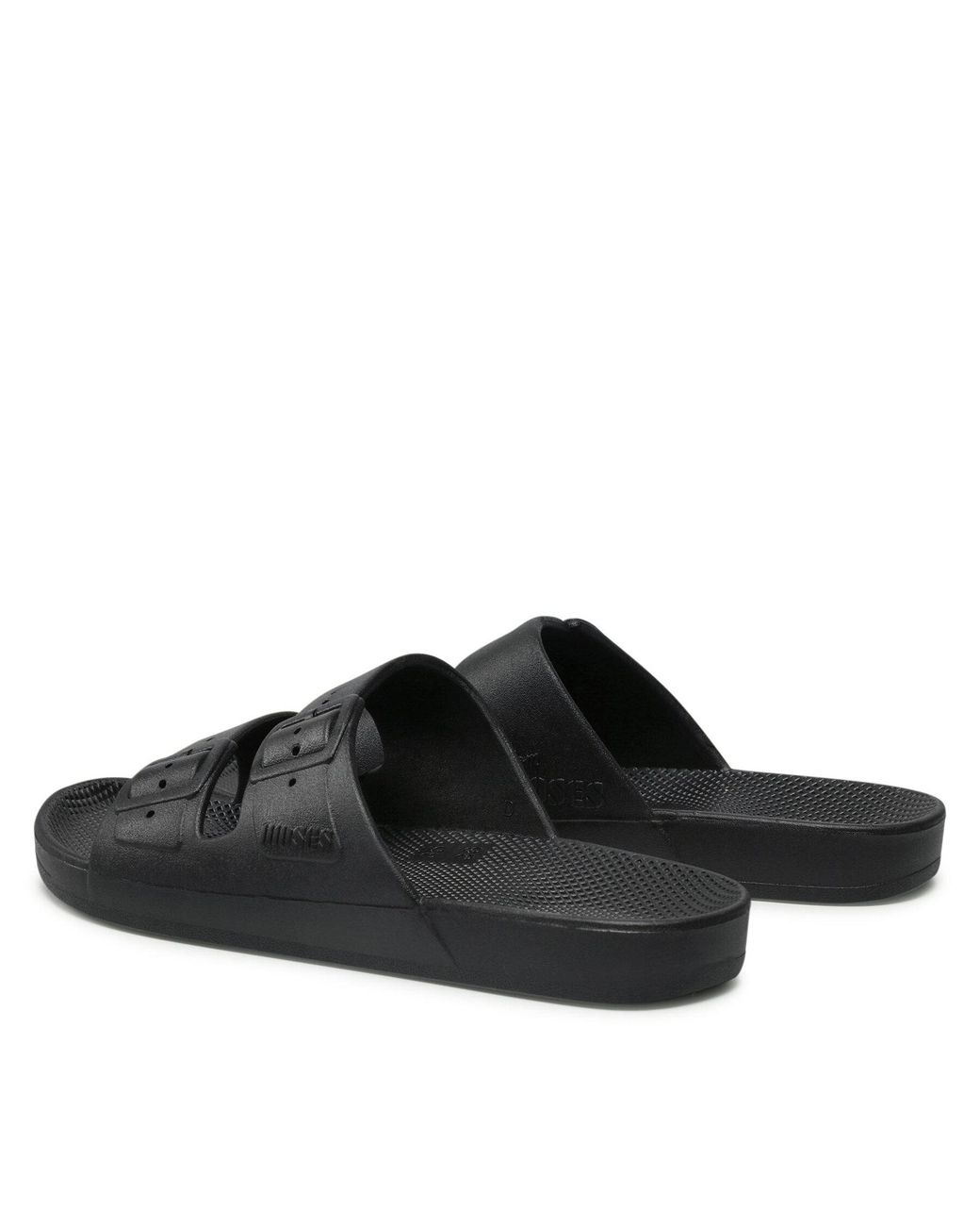 FREEDOM MOSES Black Pantoletten Basic