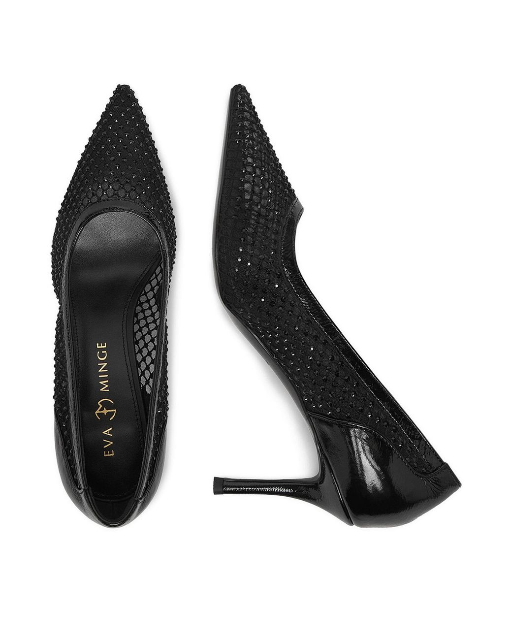 EVA MINGE Black High Heels Eo-Lorel-V2019-1-2
