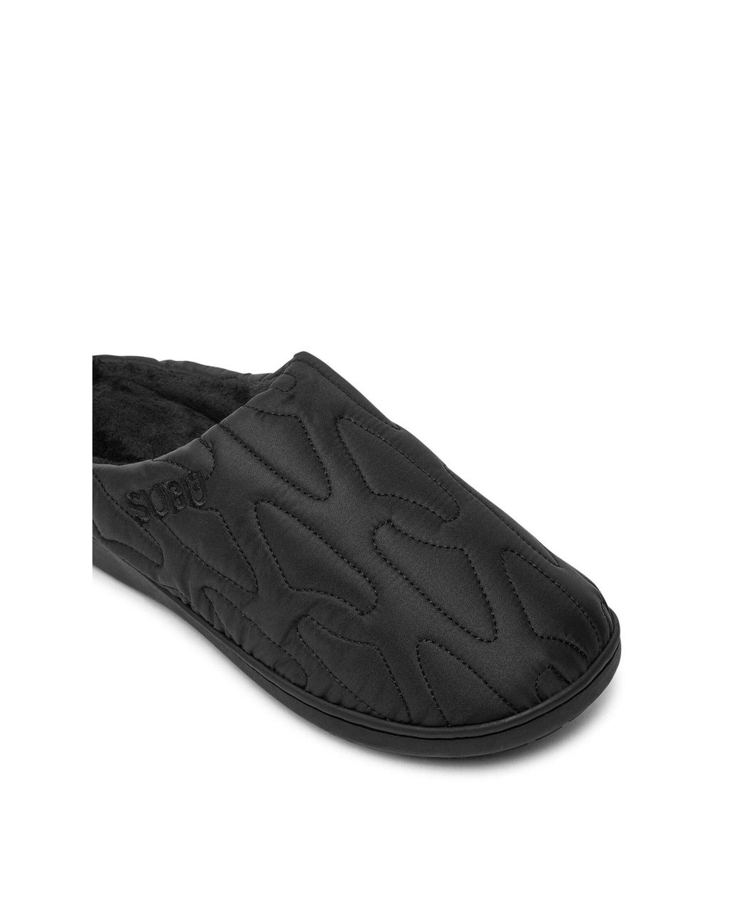 SUBU Black Hausschuhe Outline