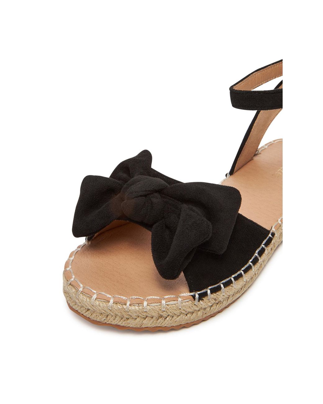DeeZee Black Espadrilles Le601-107