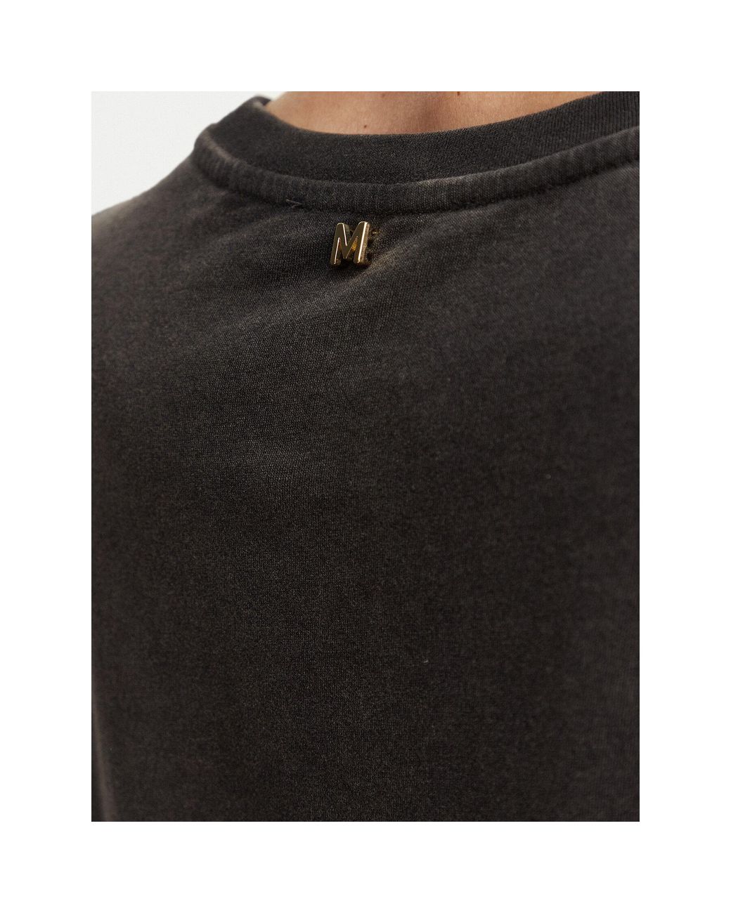 Lola Casademunt Black T-Shirt Ms2615050 Regular Fit