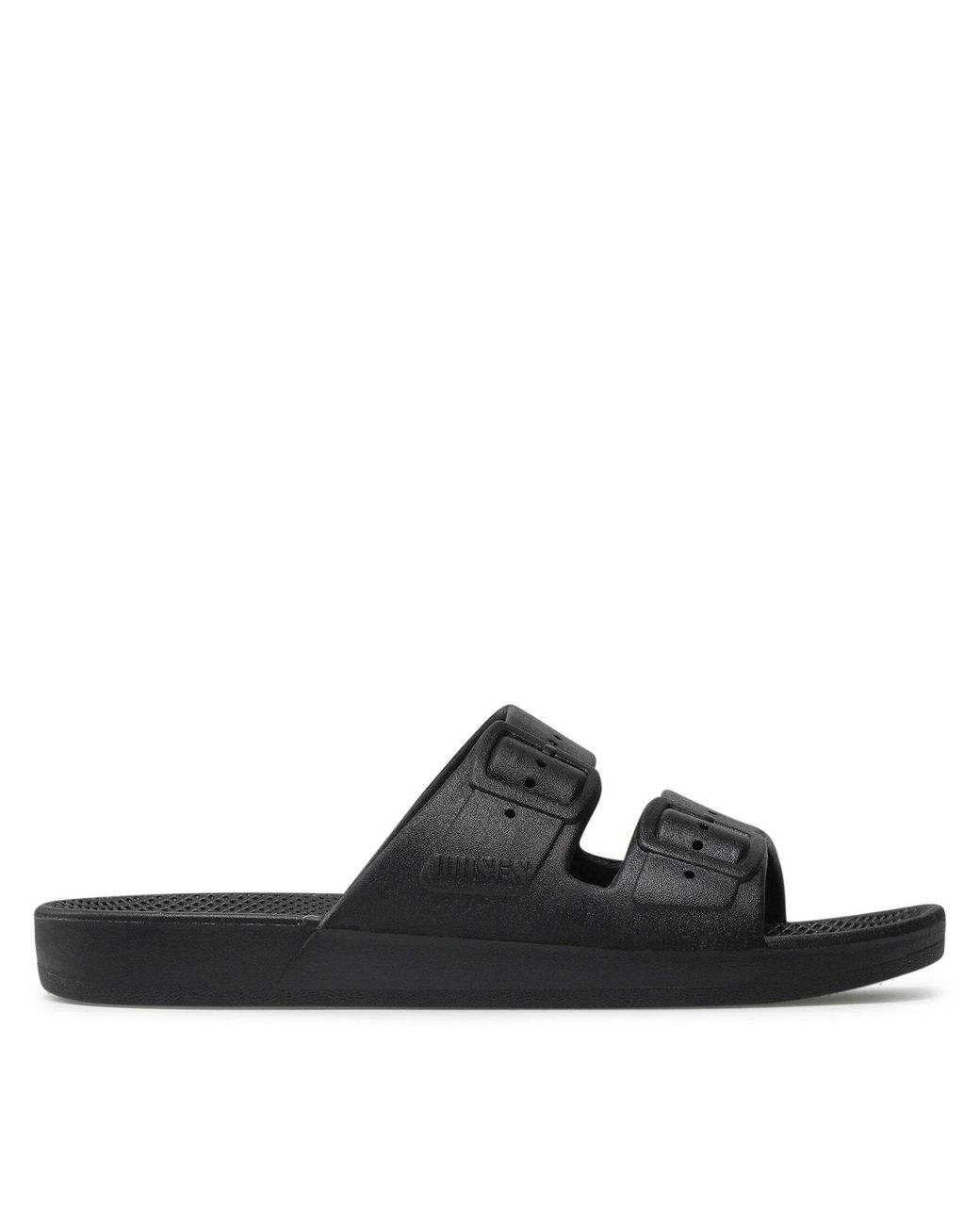 FREEDOM MOSES Black Pantoletten Basic
