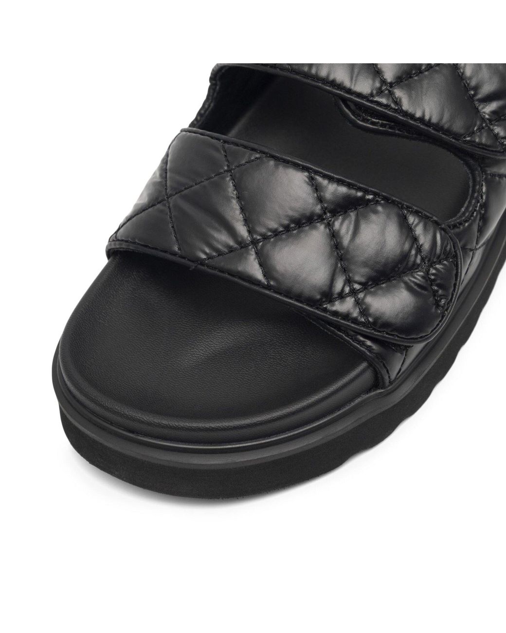 DeeZee Black Pantoletten H86009-6A