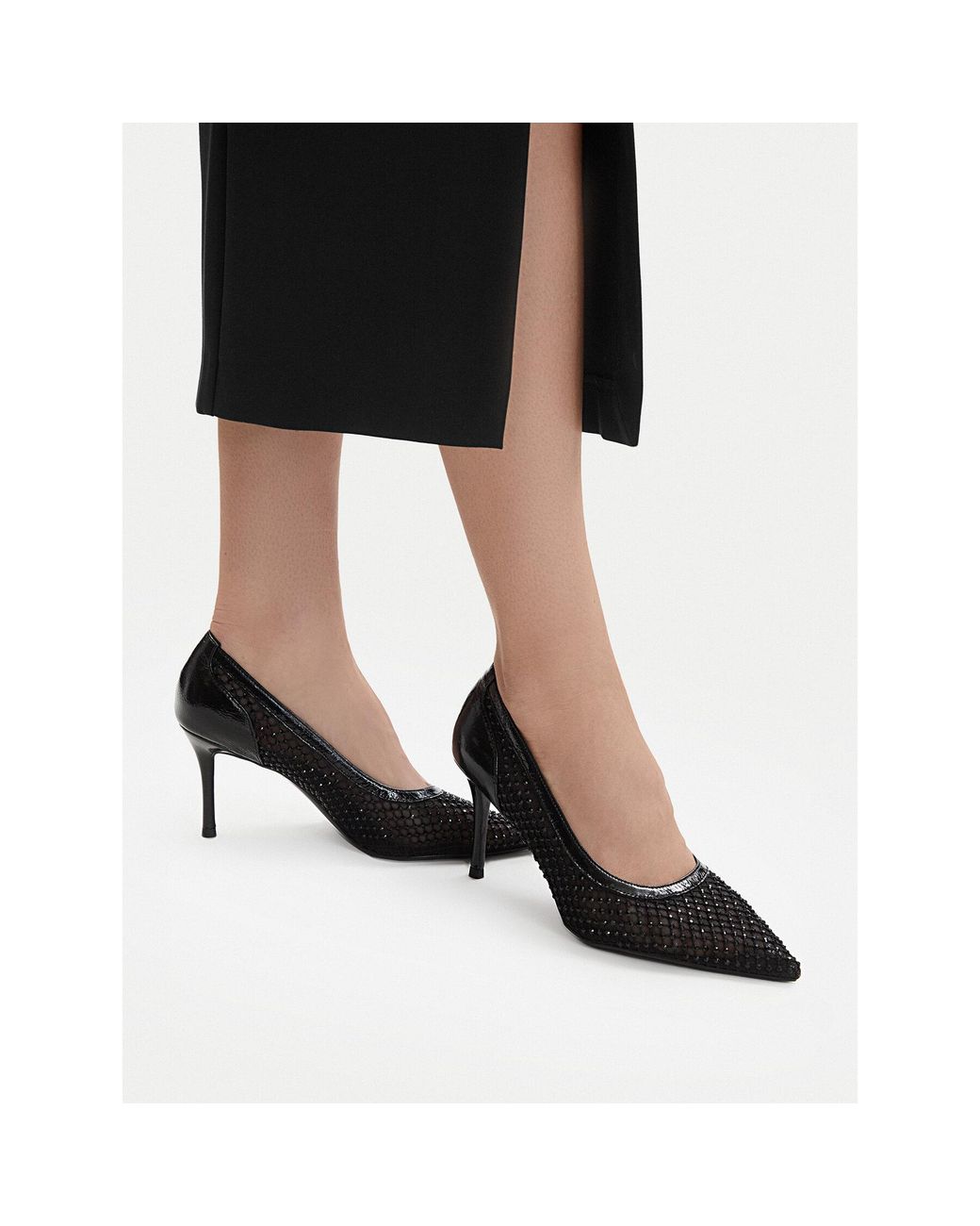 EVA MINGE Black High Heels Eo-Lorel-V2019-1-2