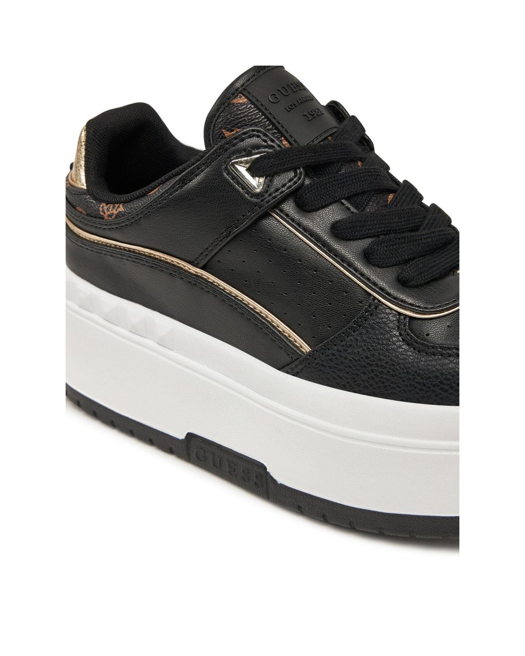 Guess Black Sneakers Flprid Ele12