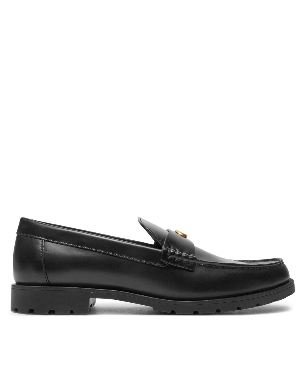 COACH Black Mokassins Cw980
