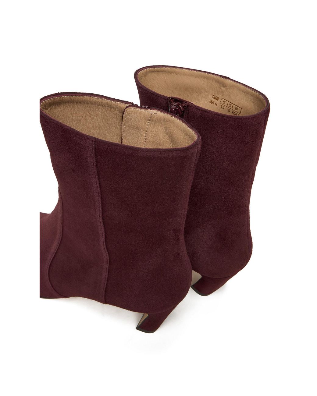 Stuart Weitzman Purple Stiefeletten Stassi Sm498
