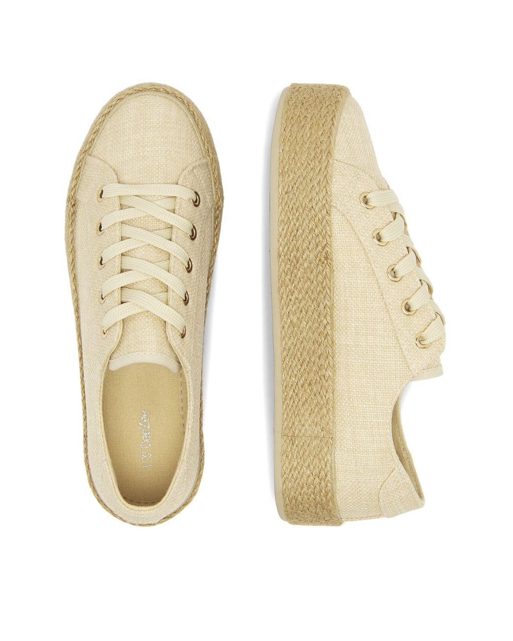 DeeZee Natural Espadrilles Wsk1576-01