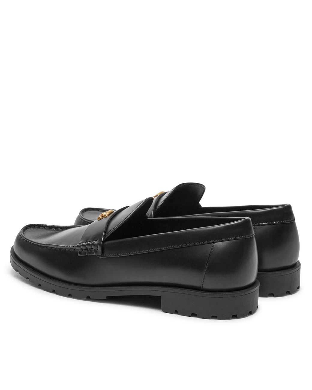 COACH Black Mokassins Cw980